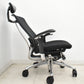 【中古】オカムラ　コンテッサ　ヘッドレスト　可動肘　ランバーサポート　肘パッド新品　ブラック　2026052301【中古オフィス家具】