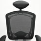 【中古】オカムラ　コンテッサ　ヘッドレスト　可動肘　ランバーサポート　肘パッド新品　ブラック　2026052301【中古オフィス家具】