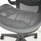 【中古】ハーマンミラー　アーロンチェア　Bサイズ　フル装備　ランバーサポート　ガスシリンダー新品　ブラック　2026052502【中古オフィス家具】