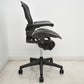 【中古】ハーマンミラー　アーロンチェア　Aサイズ　フル装備　ランバーサポート　ガスシリンダー新品　ブラック　2026052507【中古オフィス家具】