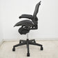 【中古】ハーマンミラー　アーロンチェア　Aサイズ　フル装備　ランバーサポート　ガスシリンダー新品　ブラック　2026052702【中古オフィス家具】