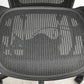 【中古】ハーマンミラー　アーロンチェア　Bサイズ　フル装備　ランバーサポート　ブラック　2026052306【中古オフィス家具】