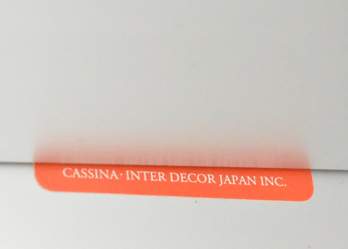 【中古】カッシーナ・イクスシー　エアフレーム　３人掛けベンチ　革張り　幅1682　2026060303【中古オフィス家具】