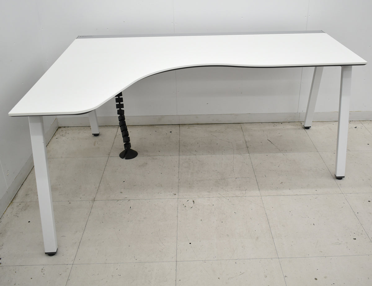 【中古】コクヨ　SAIBI　TX　L型デスク　幅1600　2026060403【中古オフィス家具】