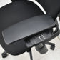 【中古】スチールケース　リープＶ２　APモデル　可動肘（新型肘パッド）ランバーサポート　ハンガー　ブラック　2026061202【中古オフィス家具】