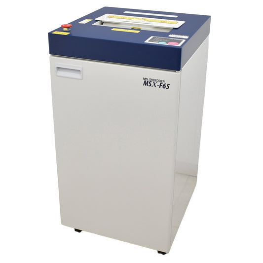 【中古】明光商会　MSシュレッダー　MSX-F65　幅500　2026061602【中古オフィス家具】