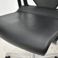 【中古】ウィルクハーン　モダス　ハイバック　固定肘　アルミ脚　メッシュ×本革　ブラック　2026061605【中古オフィス家具】