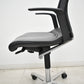 【中古】ウィルクハーン　モダス　ハイバック　固定肘　アルミ脚　メッシュ×本革　ブラック　2026061605【中古オフィス家具】