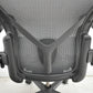 【中古】ハーマンミラー　 アーロンチェア　リマスタード　Bサイズ　可動肘　ポスチャーフィット　グレー　2026061701【中古オフィス家具】