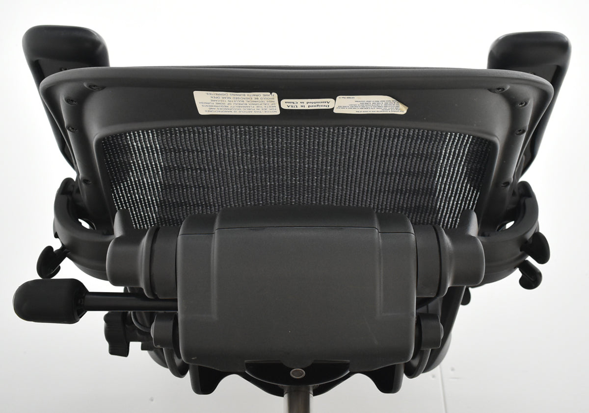 【中古】ハーマンミラー　アーロンチェア　Bサイズ　フル装備　ポスチャーフィット　タキシードメッシュ　2026061704【中古オフィス家具】