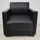 【中古】オカムラ＋イトーキ　ALシリーズ　応接４点セット　ブラック　幅1830　2026061902【中古オフィス家具】
