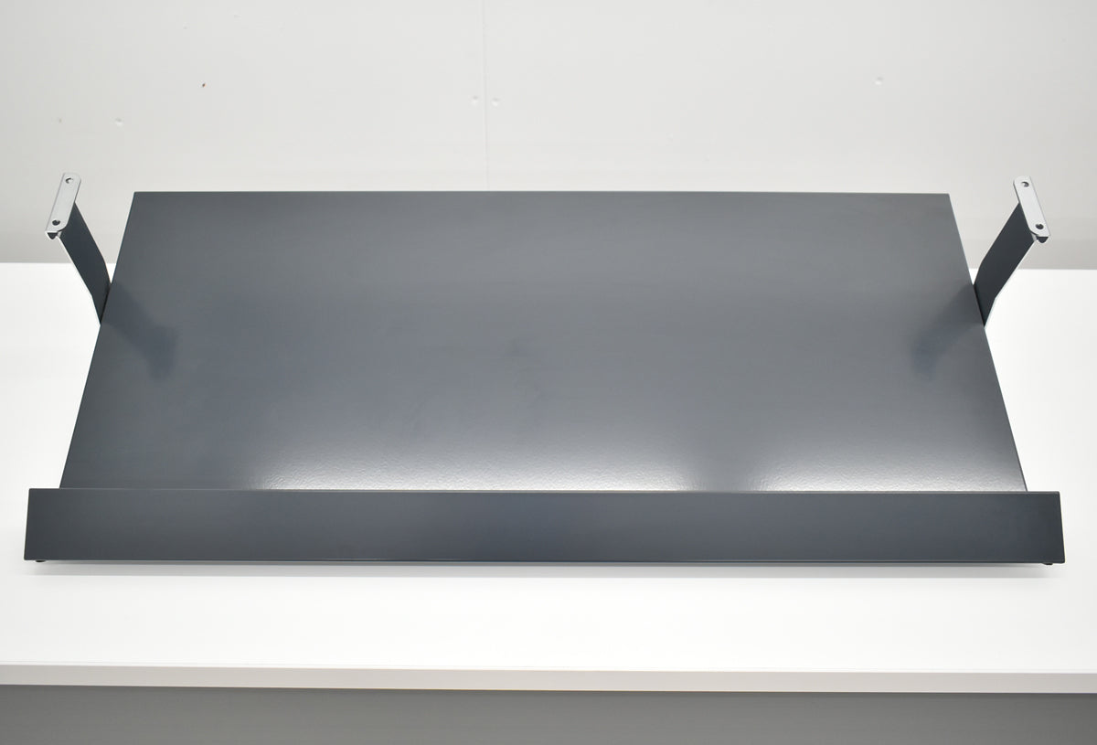 【中古】USM Haller　アングルシェルフ（マガジンラック）ダンパー付　アントラサイト　幅725　2026062005【中古オフィス家具】