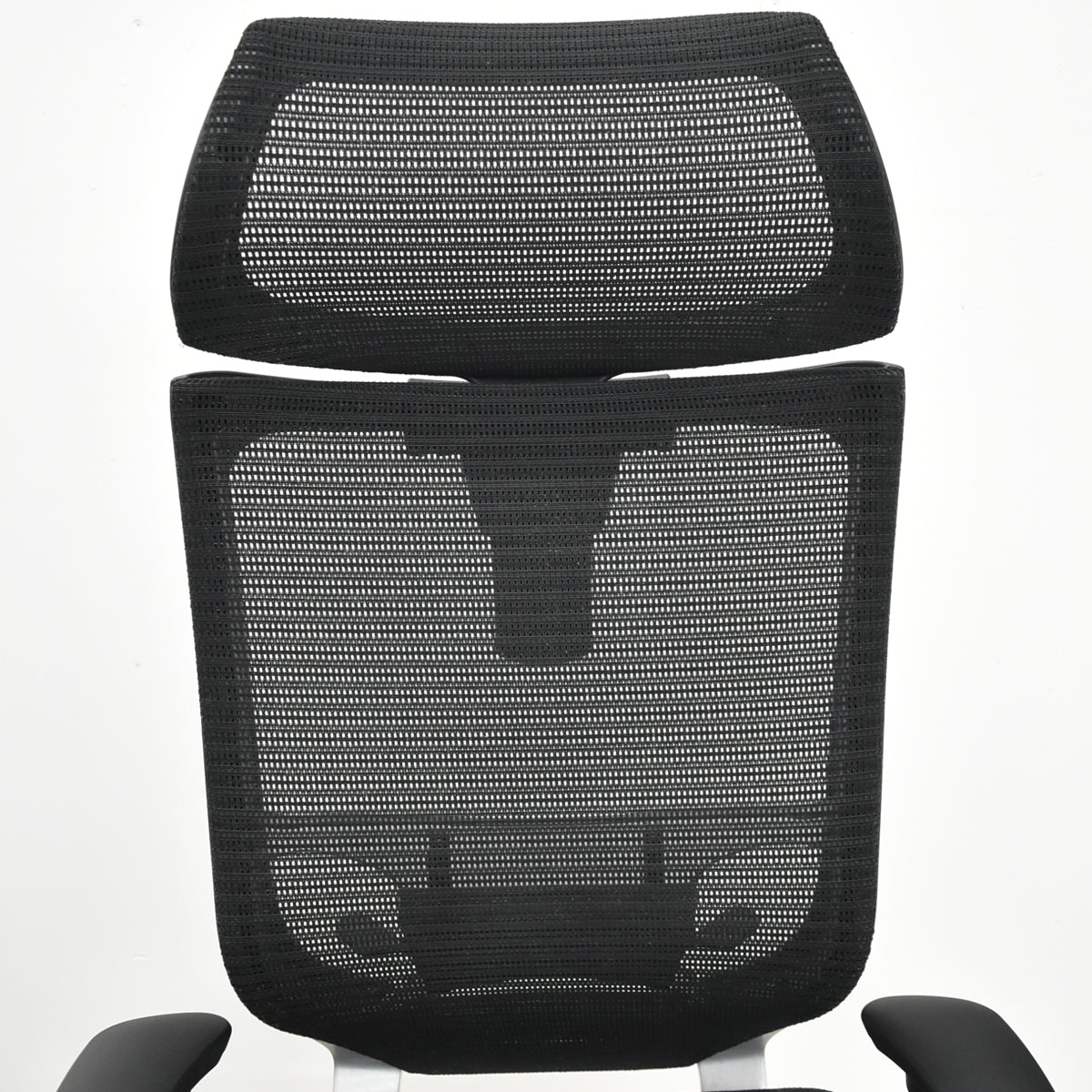 【中古】オカムラ　バロン　エクストラハイバック　可動肘　可動ヘッドレスト　ランバーサポート　ブラック　2026062303【中古オフィス家具】