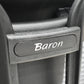 【中古】オカムラ　バロン　エクストラハイバック　可動肘　可動ヘッドレスト　ランバーサポート　ハンガー　ポリッシュ　昇降ガス交換済　ダークブルー　2026062304【中古オフィス家具】
