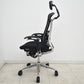 【中古】オカムラ　コンテッサ　ヘッドレスト　可動肘　ランバーサポート　ポリッシュ　ブラック　2026062502【中古オフィス家具】