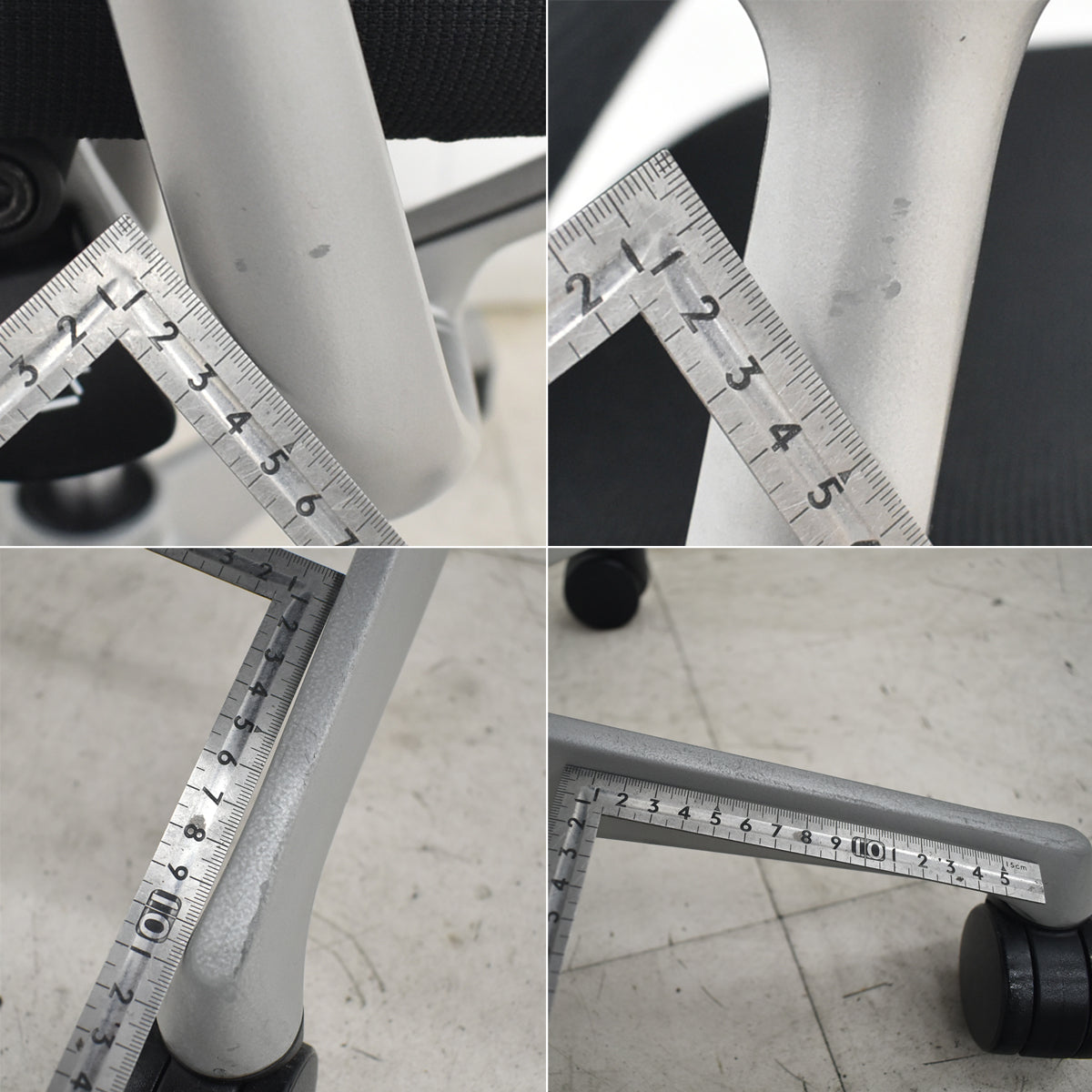 【中古】オカムラ　バロン　ローバック　固定肘　肘パッド新品　ブラック　2026062901【中古オフィス家具】