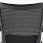 【中古】オカムラ　バロン　固定肘　ローバック　ブラック　2026062902【中古オフィス家具】