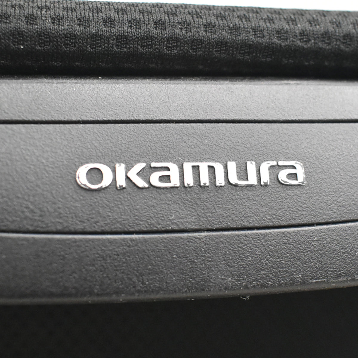 【中古】オカムラ　シルフィー　ローバック　肘なし　バックカーブアジャスト　前傾機能　2023年製　ブラック　2026070101【中古オフィス家具】