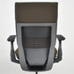 【中古】スチールケース　Gesture　ジェスチャー　製図・カウンター用スツールチェア（ハイチェア）リング肘　ブラウン　2026070202【中古オフィス家具】