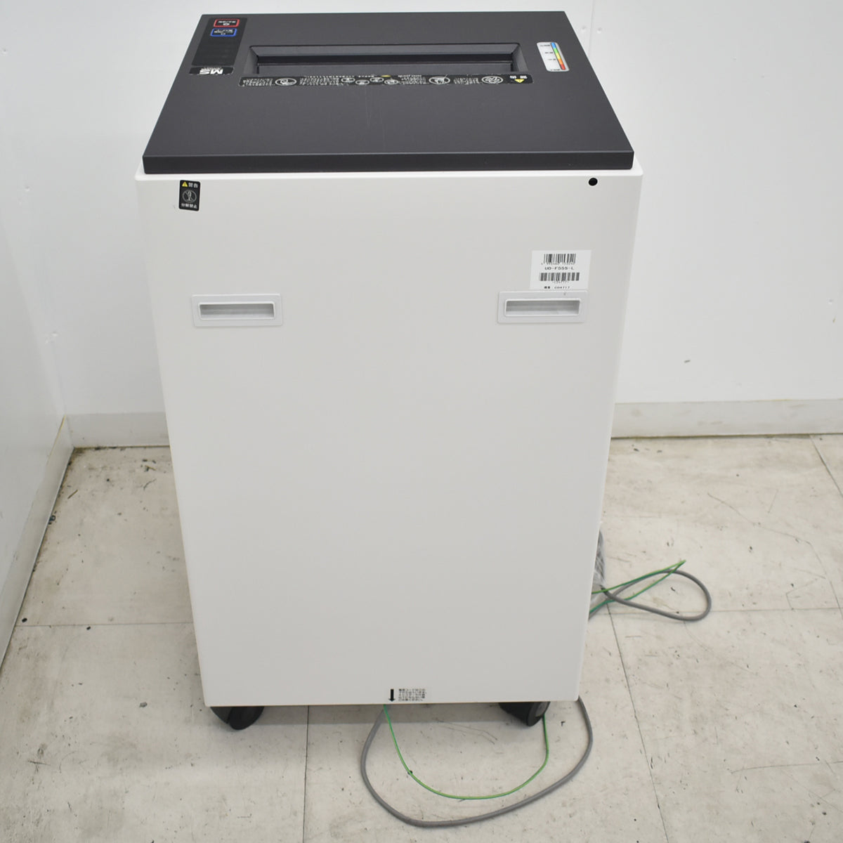 【中古】明光商会　MSシュレッダー　UD-F55S-L　幅500　2026070301【中古オフィス家具】