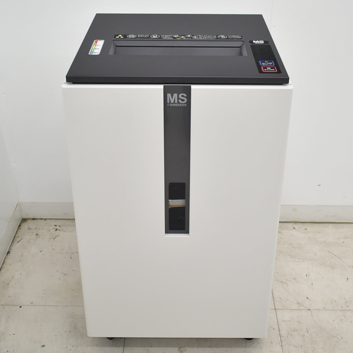 【中古】明光商会　MSシュレッダー　UD-F55S-L　幅500　2026070301【中古オフィス家具】