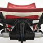 【中古】[難有]オカムラ　バロン　ローバック　可動肘　ホワイトボディ　レッド　2026070604【中古オフィス家具】