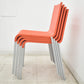 【中古】ヴィトラ vitra.　.03　ゼロスリー　スタッキングチェア　オレンジ　2026070702【中古オフィス家具】