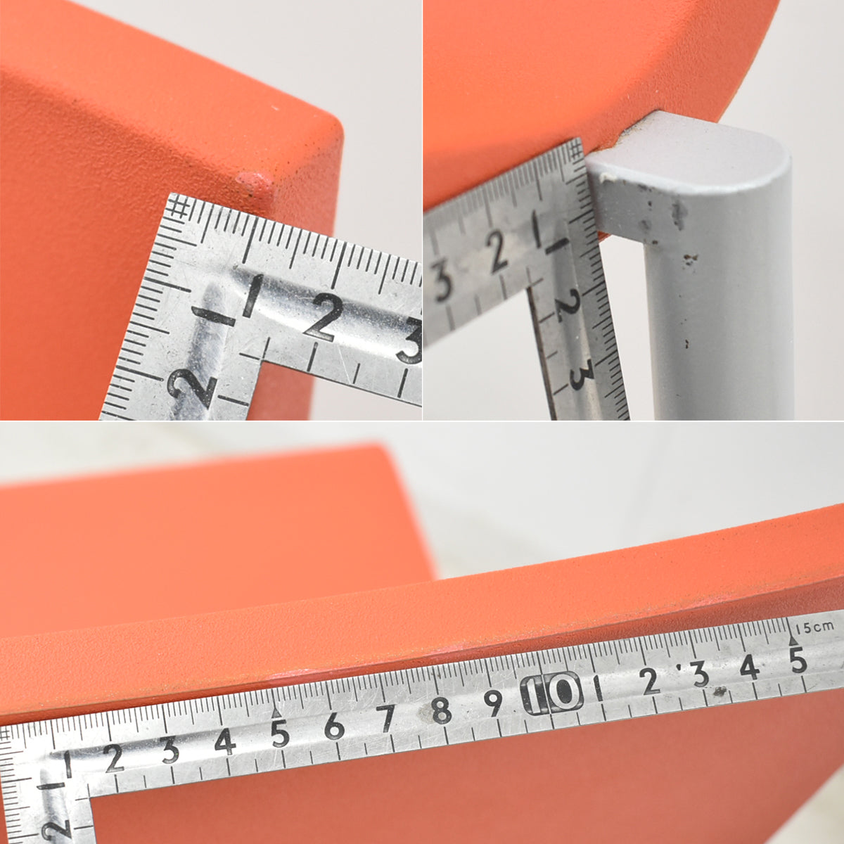 【中古】ヴィトラ vitra.　.03　ゼロスリー　スタッキングチェア　オレンジ　2026070702【中古オフィス家具】