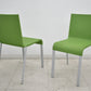 【中古】ヴィトラ vitra.　.03　ゼロスリー　スタッキングチェア　２脚セット　グリーン　2026070703【中古オフィス家具】