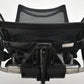 【中古】オカムラ　バロン　可動肘　ハイバック　ポリッシュ　ブラック　2026070802【中古オフィス家具】