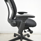 【中古】スチールケース　リープＶ２　可動肘　ＵＳモデル　ブラック　2026070904【中古オフィス家具】