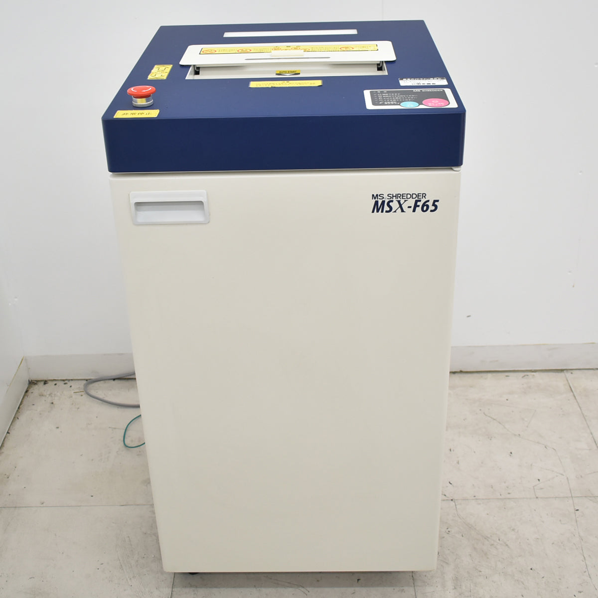 【中古】明光商会　MSシュレッダー　MSX-F65　幅500　2026071301【中古オフィス家具】