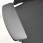 【中古】イトーキ　スピーナ　可動肘　クロスタイプ　シルバー脚　2020年製　ブラック　2026071401【中古オフィス家具】