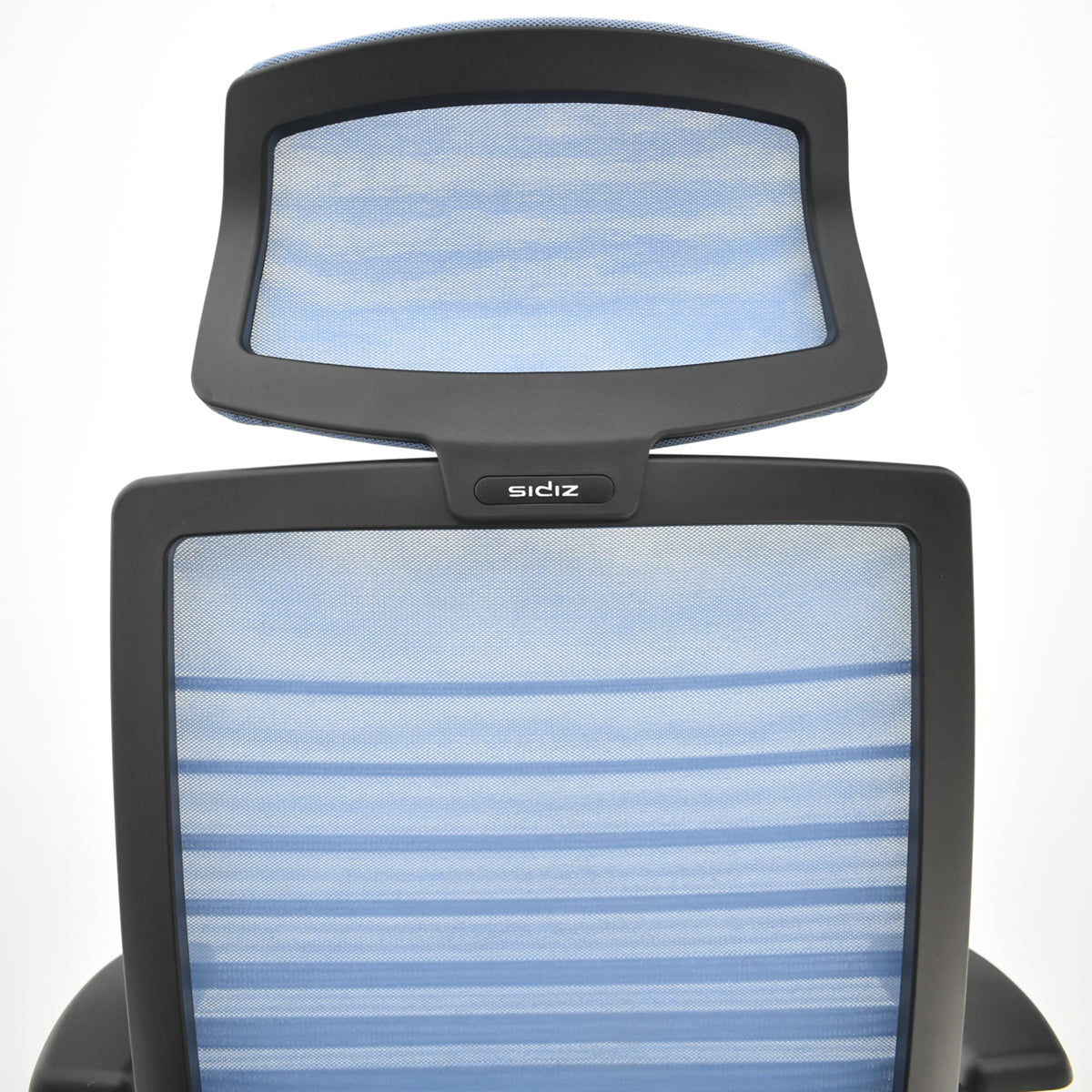 【中古】FURSYS　シディズ　T30チェア　固定ヘッドレスト　可動肘　ウレタンキャスター　ブルー　2026071403【中古オフィス家具】