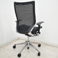 【中古】オカムラ　バロン　可動肘　ハイバック　ポリッシュ　ブラック　2026071501【中古オフィス家具】