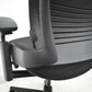 【中古】[難有]スチールケース　リープＶ２　APモデル　可動肘（新型肘パッド）ブラック　2026071503【中古オフィス家具】