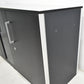 【中古】オカムラ　マスターラインII　クレデンザ（サイドボード）ガラス扉　幅1800　2026071701【中古オフィス家具】