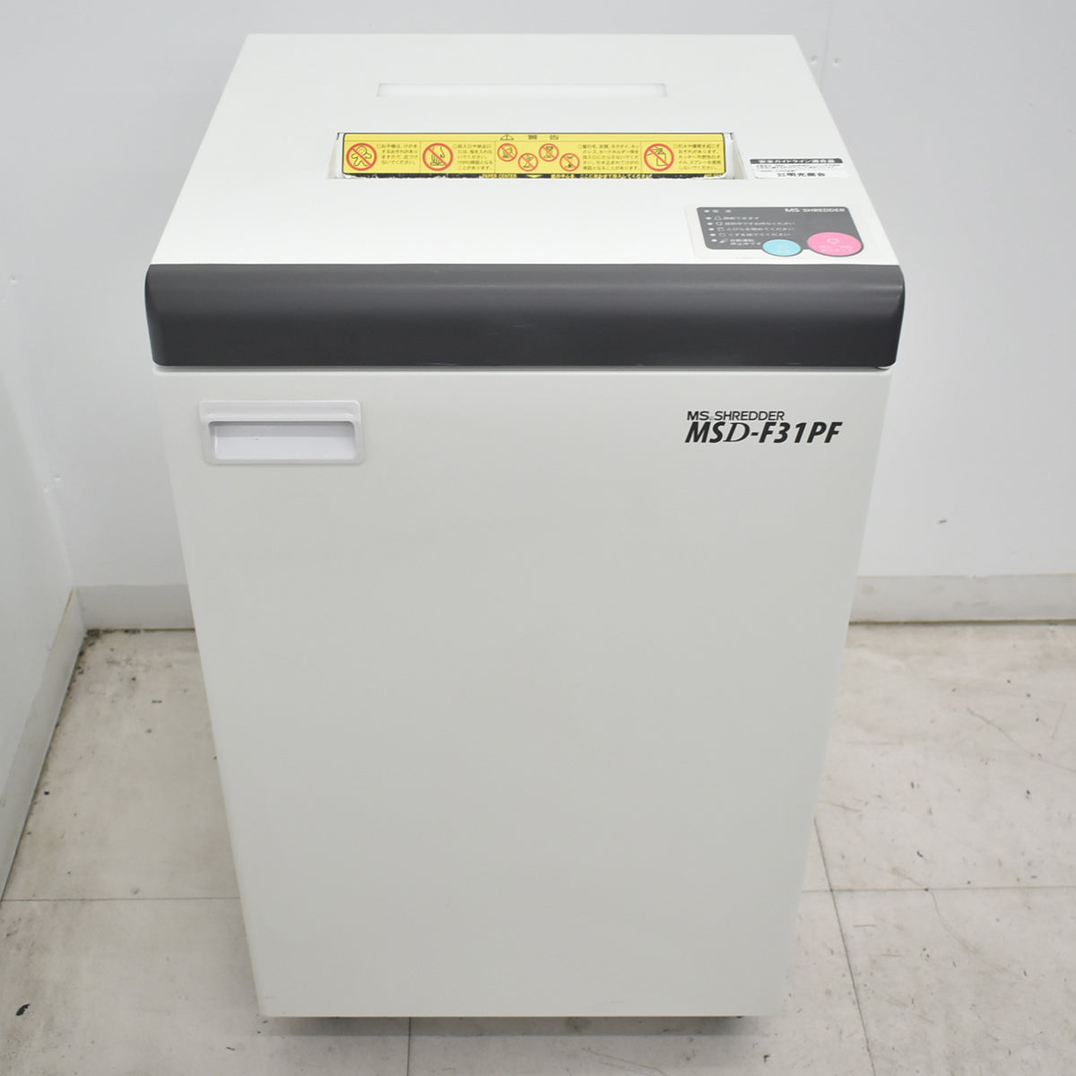 【中古】明光商会　MSシュレッダー　MSD-F31PF　W500　2026071801【シュレッダー】