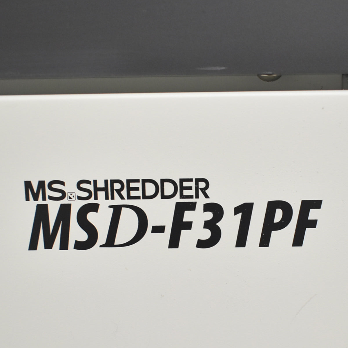 【中古】明光商会　MSシュレッダー　MSD-F31PF　W500　2026071801【シュレッダー】
