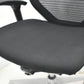 【中古】オカムラ　バロン　ハイバック　可動肘　シルバー脚　ブラック　2026071806【中古オフィス家具】