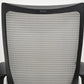【中古】オカムラ　バロン　ハイバック　可動肘　シルバー脚　グレー　2026071808【中古オフィス家具】