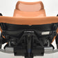 【中古】オカムラ　バロン　エクストラハイバック　可動肘　固定ヘッドレスト　シルバー脚　オレンジ　2026071811【中古オフィス家具】
