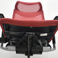 【中古】オカムラ　バロン　エクストラハイバック　可動肘　固定ヘッドレスト　シルバー脚　レッド　2026072102【中古オフィス家具】