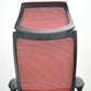 【中古】オカムラ　バロン　エクストラハイバック　可動肘　固定ヘッドレスト　シルバー脚　レッド　2026072102【中古オフィス家具】