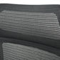 【中古】オカムラ　バロン　エクストラハイバック　可動肘　固定ヘッドレスト　シルバー脚　ブラック　2026072205【中古オフィス家具】