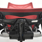 【中古】オカムラ　バロン　ハイバック　可動肘　ハンガー　シルバー脚　レッド 　2026072206【中古オフィス家具】