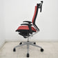 【中古】[難有]オカムラ　バロン　ハイバック　可動肘　ハンガー　シルバー脚　レッド 　2026072207【中古オフィス家具】