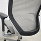 【中古】オカムラ　バロン　ハイバック　可動肘　ハンガー　シルバー脚　グレー 　2026072801【中古オフィス家具】