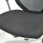 【中古】[難有]オカムラ　バロン　ハイバック　固定肘　シルバー脚　ブラック　2026072907【中古オフィス家具】
