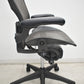 【中古】ハーマンミラー　アーロンチェア　Bサイズ　フル装備　ランバーサポート　ブラウン　2026073004【中古オフィス家具】